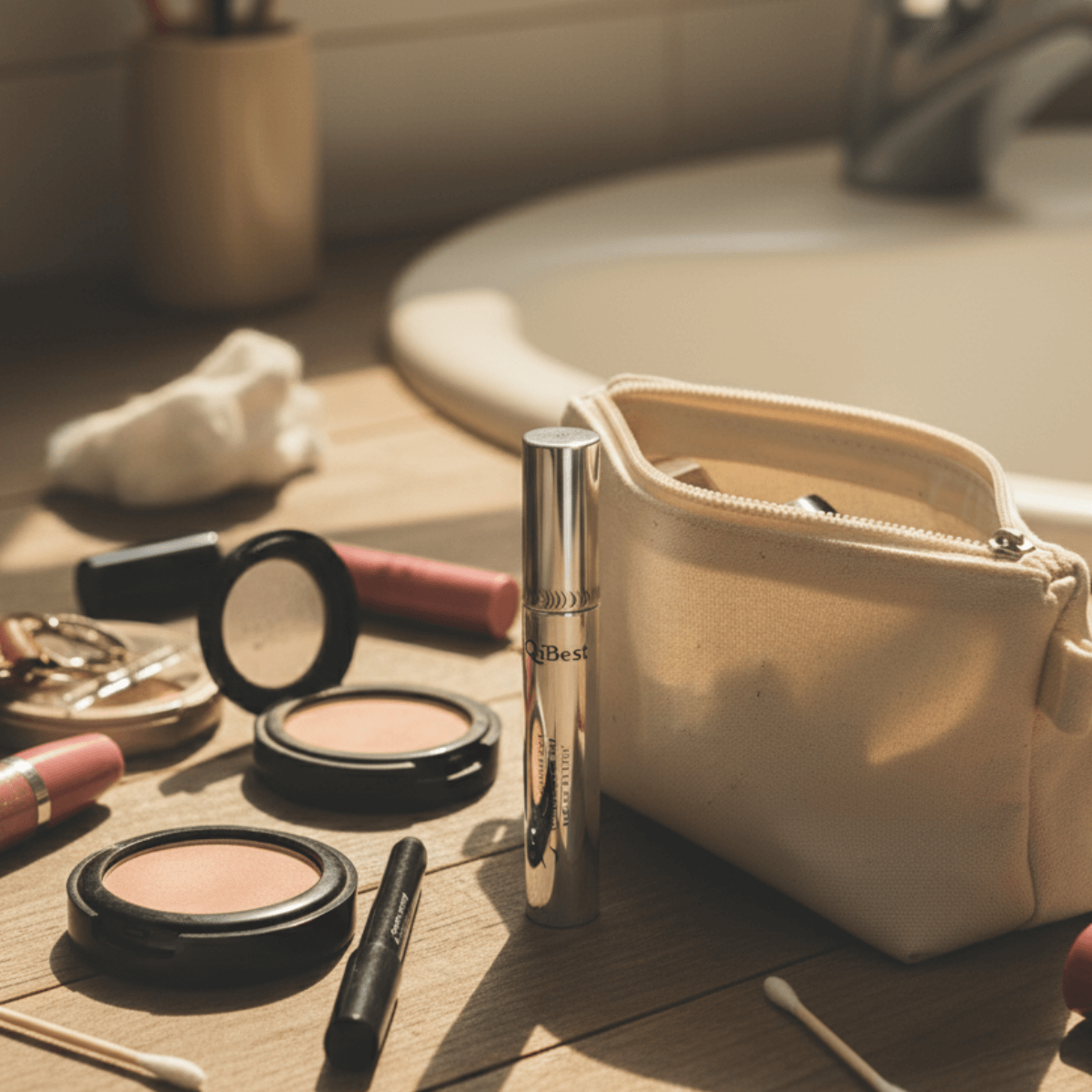 💥Buy one, Get one Free💥 BlushyCo 4D Silk Lash Mascara  Waterproof, Lengthening & Volumizing Formula for Bold, Defined Lashes