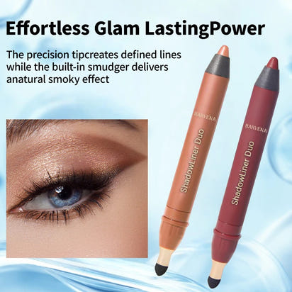 2 in 1 Pro Eye Creator  Waterproof Precision Liner + No Smudge Shadow Stick [buy 1 and get 1 free]