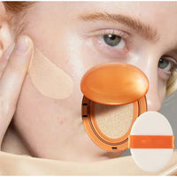 UltraGlow Air Cushion Foundation Moisturizing, Lightweight & Skin Perfecting Finish