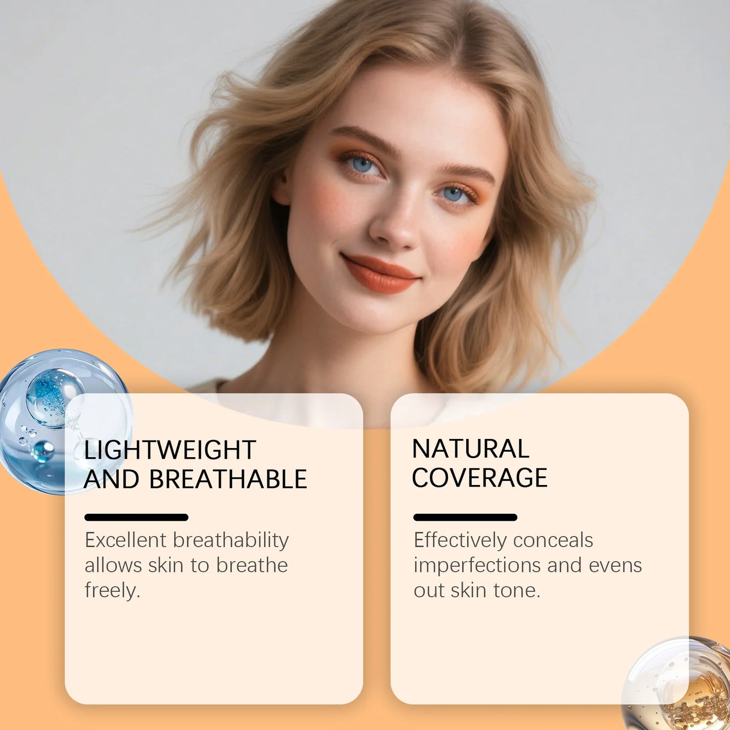 UltraGlow Air Cushion Foundation Moisturizing, Lightweight & Skin Perfecting Finish