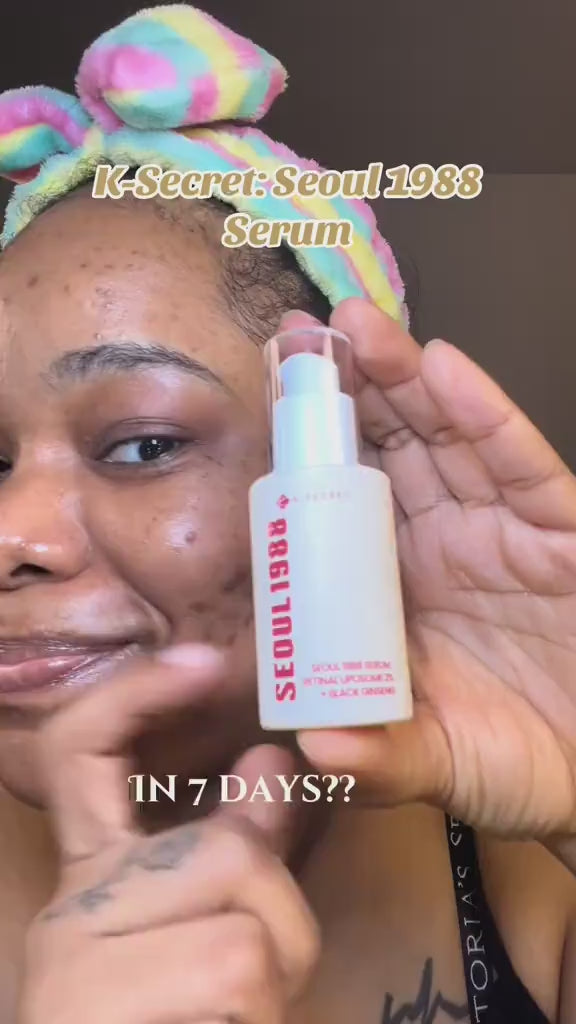 💥Buy one, get one free💥 Authentic Retinol Serum Black Ginseng + Niacinamide + Vitamin C Anti-Aging Ampoule for Firm video